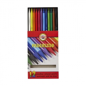 8756 (12) Набор цветных карандашей в лаке, без дер