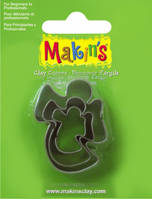 Набор резцов для полимерной глины, Makins, 3 шт - ангел