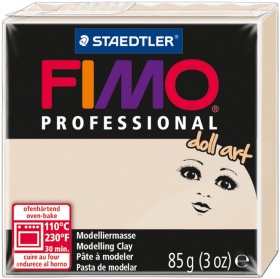 FIMO professional doll art, пластика для изготовления кукол, уп. 85 гр., цвет: полупрозрачный бежев