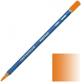 Проф. акварельный карандаш "MARINO", 7,5 мм, стержень 3,8 мм, цвет 111 Оранжевый