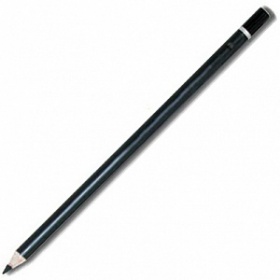Карандаш художественный "Гром", чёрный мягкий масляный карандаш для затемнения и создания драматичн