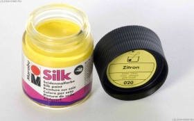 Краски по шелку Silk Marabu, лимонный