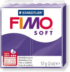 Пластика Fimo soft сливовый брус 56г