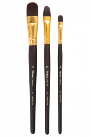 Кисть CREATIVE Синтетика жесткая плоскоовальная №6