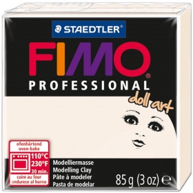FIMO professional doll art, пластика для изготовления кукол, уп. 85 гр., цвет: полупрозрачный фарфо