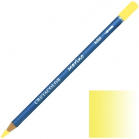 Проф. акварельный карандаш "MARINO", 7,5 мм, стержень 3,8 мм, цвет 105 Неаполитанская желтая
