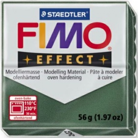 Пластика Fimo effect зеленый опал брус 56г