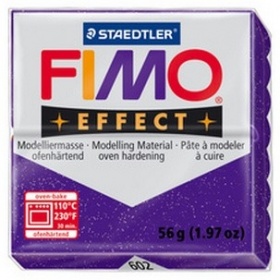 Пластика Fimo effect фиолетовый металлик брус 56г