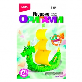 Набор для творчества Lori модульное оригами Ладья