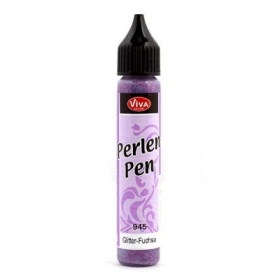 Краска д/созд.жемчуж"Perlen-Pen Glitter", фуксия